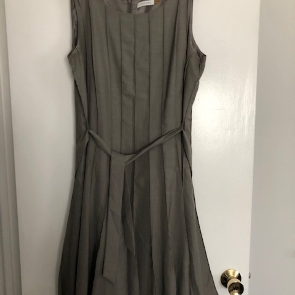 Calvin Klein Pleated Dress